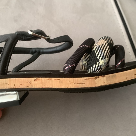 Chanel NWOT Black Rope Sandals size 36 - Picture 13 of 17